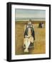 Rose on Rhyl Beach, 2007-Margaret Hartnett-Framed Giclee Print