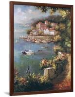 Rose Path-Peter Bell-Framed Art Print