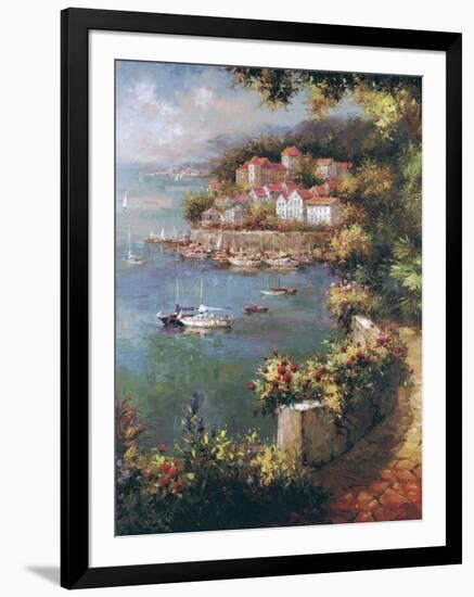 Rose Path-Peter Bell-Framed Art Print