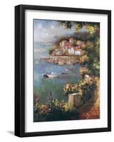 Rose Path-Peter Bell-Framed Art Print