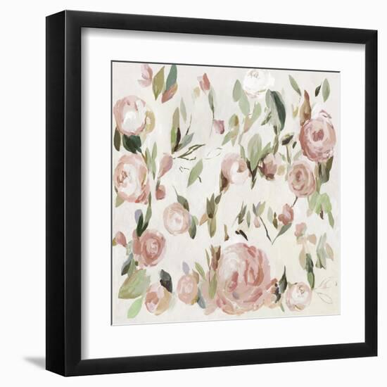 Rose Pearls-Asia Jensen-Framed Art Print