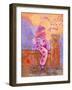 Rose Pierrot Fairy-Judy Mastrangelo-Framed Giclee Print