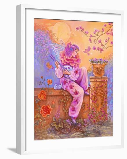 Rose Pierrot Fairy-Judy Mastrangelo-Framed Giclee Print