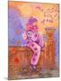 Rose Pierrot Fairy-Judy Mastrangelo-Mounted Giclee Print