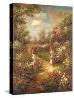 Rose Promenade-Gabriela-Stretched Canvas