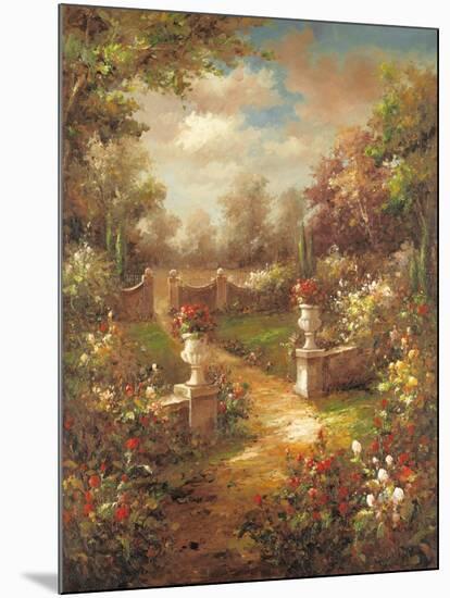 Rose Promenade-Gabriela-Mounted Art Print