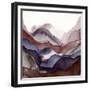 Rose Quartz A-GI ArtLab-Framed Giclee Print