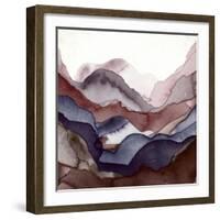 Rose Quartz A-GI ArtLab-Framed Giclee Print