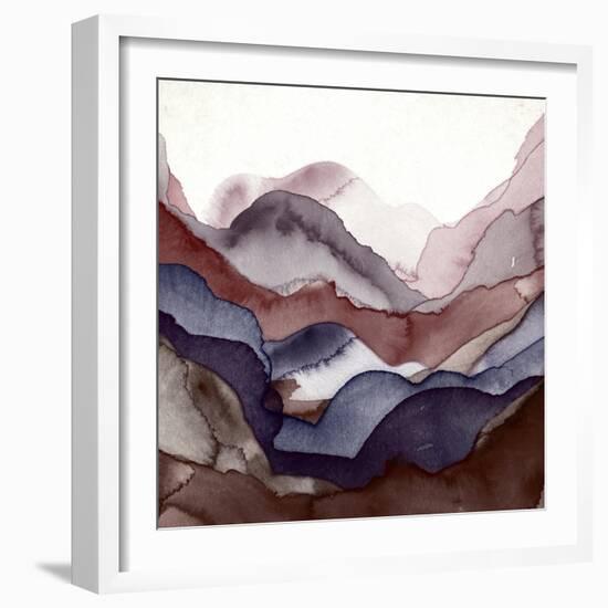 Rose Quartz A-GI ArtLab-Framed Giclee Print