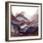 Rose Quartz A-GI ArtLab-Framed Premium Giclee Print
