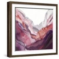 Rose Quartz B-GI ArtLab-Framed Giclee Print