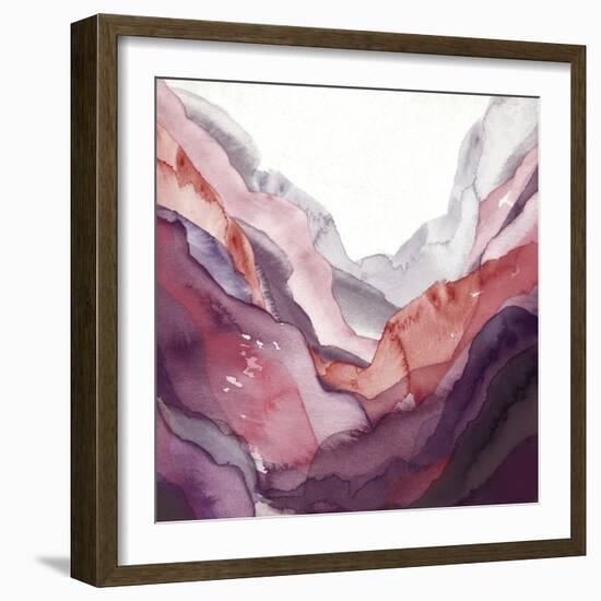 Rose Quartz B-GI ArtLab-Framed Giclee Print