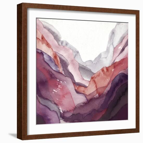 Rose Quartz B-GI ArtLab-Framed Giclee Print