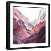 Rose Quartz B-GI ArtLab-Framed Giclee Print