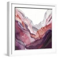 Rose Quartz B-GI ArtLab-Framed Giclee Print