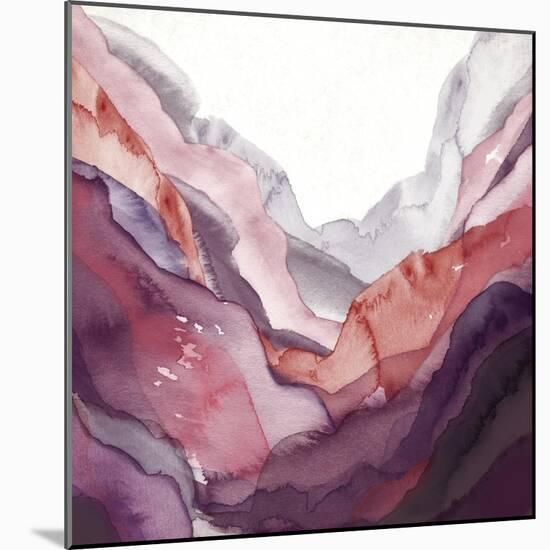 Rose Quartz B-GI ArtLab-Mounted Giclee Print