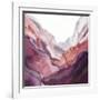 Rose Quartz B-GI ArtLab-Framed Giclee Print