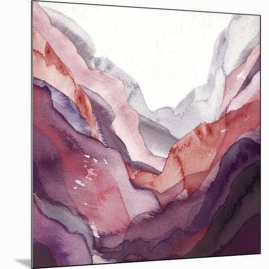 Rose Quartz B-GI ArtLab-Mounted Giclee Print