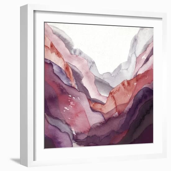 Rose Quartz B-GI ArtLab-Framed Premium Giclee Print