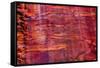 Rose Red Rock Tomb Facade, Street of Facades, Petra, Jordan-William Perry-Framed Stretched Canvas
