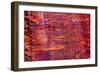 Rose Red Rock Tomb Facade, Street of Facades, Petra, Jordan-William Perry-Framed Photographic Print