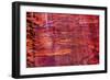 Rose Red Rock Tomb Facade, Street of Facades, Petra, Jordan-William Perry-Framed Photographic Print