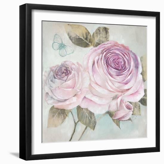 Rose Shimmer-Stefania Ferri-Framed Art Print