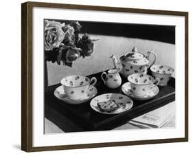 'Rose' Tea Set-Elsie Collins-Framed Photographic Print