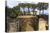 Rose Terrace in Spring, Gardens of Villa Cimbrone, Ravello-Eleanor Scriven-Stretched Canvas