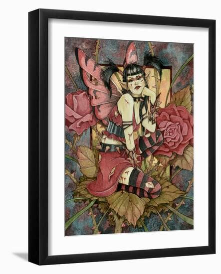 Rose Thorn-Linda Ravenscroft-Framed Giclee Print