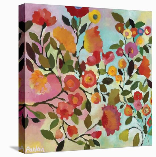 Rose Trellis-Kim Parker-Stretched Canvas