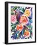 Rose Trio-Kristy Rice-Framed Art Print