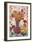 Rose Tulips and Bananas-Lorraine Platt-Framed Giclee Print