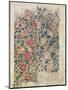 Rose' Wallpaper Design (Pencil and W/C on Paper)-William Morris-Mounted Giclee Print