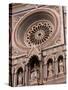 Rose Window and Facade of Polychrome Marble, Duomo Santa Maria Del Fiore, Florence, Tuscany, Italy-Patrick Dieudonne-Stretched Canvas