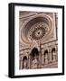 Rose Window and Facade of Polychrome Marble, Duomo Santa Maria Del Fiore, Florence, Tuscany, Italy-Patrick Dieudonne-Framed Photographic Print