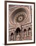 Rose Window and Facade of Polychrome Marble, Duomo Santa Maria Del Fiore, Florence, Tuscany, Italy-Patrick Dieudonne-Framed Photographic Print