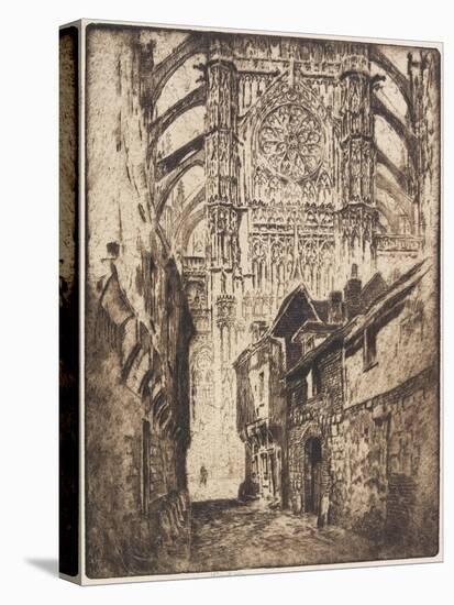 Rose Window, Beauvais, 1907-Joseph Pennell-Stretched Canvas