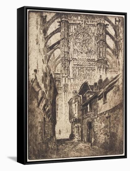 Rose Window, Beauvais, 1907-Joseph Pennell-Framed Stretched Canvas