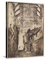 Rose Window, Beauvais, 1907-Joseph Pennell-Stretched Canvas