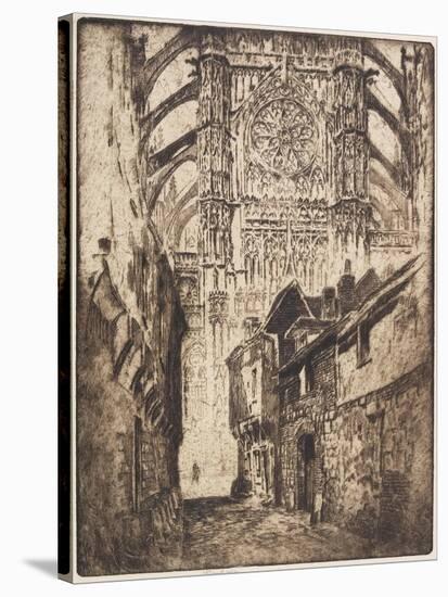 Rose Window, Beauvais, 1907-Joseph Pennell-Stretched Canvas