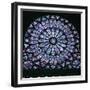 Rose window in Notre Dame, 14th century. Artist: Unknown-Unknown-Framed Giclee Print