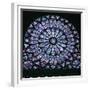 Rose window in Notre Dame, 14th century. Artist: Unknown-Unknown-Framed Giclee Print