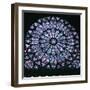 Rose window in Notre Dame, 14th century. Artist: Unknown-Unknown-Framed Giclee Print