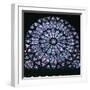 Rose window in Notre Dame, 14th century. Artist: Unknown-Unknown-Framed Giclee Print