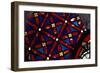 Rose Window, North Transept of the Primatial Cathedral of Saints John Baptist and Stephen-null-Framed Giclee Print