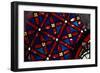 Rose Window, North Transept of the Primatial Cathedral of Saints John Baptist and Stephen-null-Framed Giclee Print