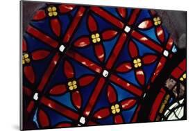 Rose Window, North Transept of the Primatial Cathedral of Saints John Baptist and Stephen-null-Mounted Giclee Print