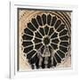 Rose Window, Notre-Dame Cathedral-null-Framed Giclee Print