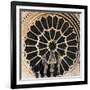 Rose Window, Notre-Dame Cathedral-null-Framed Giclee Print